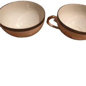 Porcelain 2 Japanese Kutani   eggshell tea cup gold plated​​